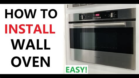 install oven without junction box|wall oven installation instructions.